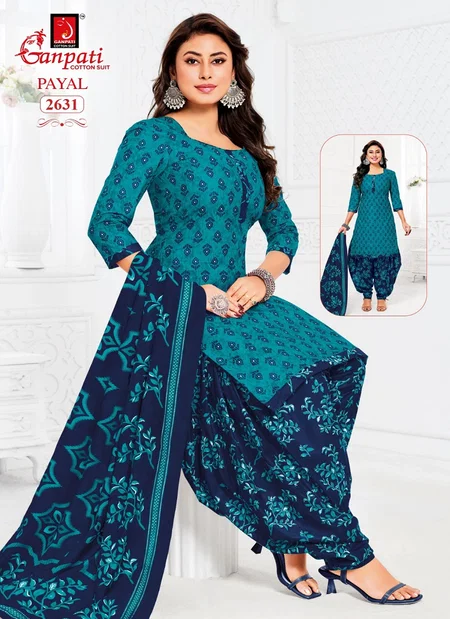 Payal Vol 12 By Ganpati Pure Cotton Printed Dress Material